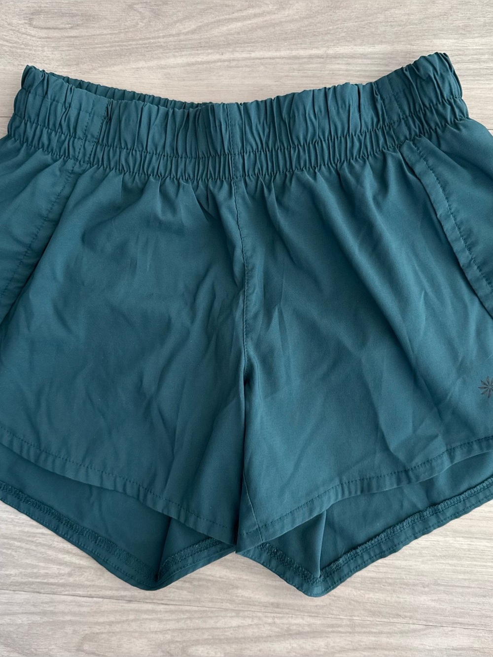 Forest Green Athleta Shorts